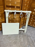 C-Luggage Rack with Shelf (Cream/Off White)