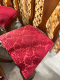 Dining Set: Table, 2 Leaves, Table Pads and (8) Chairs***HEAVY ITEM***READ DETAILS ON PICK UP POLICY***