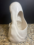 Vintage Porcelain Madonna Planter
