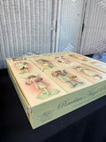 8-Piece Costco Angel Porcelain Ornament Victorian Set with Boxes