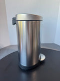 Simple Human Stainless Steel Small Touchless Trashcan