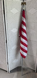 Annin in American Flag on Pole with Eagle