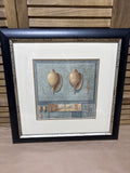 (Y) Mixed-Media Style Shell Print; Signed