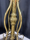 Brass Vintage Coat Rack Hall Tree