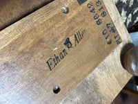 Ethan Allen Square End Table with Laminate Top