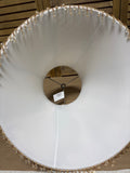 Large Light Tan Lamp Shade with Fringe