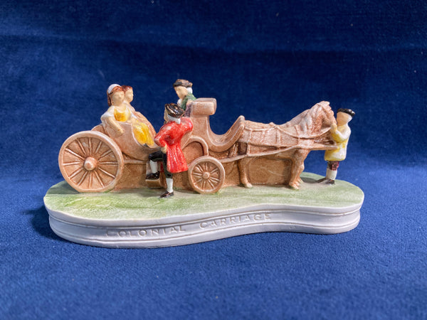 Sebastian Miniatures Colonial Carriage Figurine