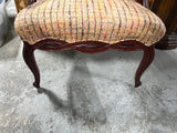 Boucle Style Fabric Arm Chair
