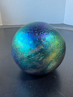 Glass Eye Studio Celestial Series Pluto Glass Paperweight