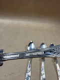 Sheffield Silver Plate Ornate Pastry Dessert Spoons - Set Of 6