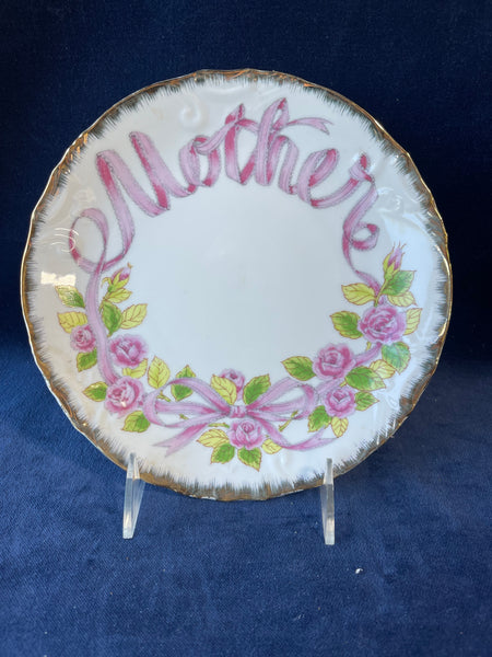 Vintage Decorative Mother’s Plate, Enesco Japan