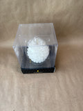 Luminara White Pinecone Battery Operated Candle - Appears Unused (B)