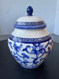 Lauren by Ralph Lauren Mandarin Blue Ceramic Lidded Jar
