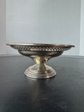 Farmington Watrous Sterling Silver Reticulated Weighted Compote