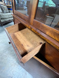 Mid Century Modern Style Corner Cabinet***HEAVY ITEM***READ DETAILS ON PICK UP POLICY***
