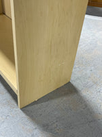 Particle Board Bookcase with Card Board Backing