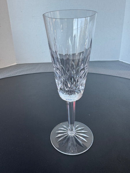 (E) Waterford Crystal Lismore Champagne Flutes (5 AVAILABLE—PRICED INDIVIDUALLY AT $25 EACH)