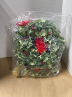 Long Holly Wreaths — 3 Wreaths