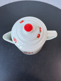 Hallmark Mitford Snowman Enamelware Coffee Pot