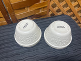 "Flour Power" Love and Bake Peace 2 Piece Bowls by Mason Cash