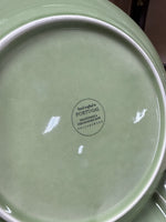 Set Of 5 Pottery Barn Cambria Green Mint Green Dinner Plate