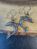 Dolphin Sterling Silver Earrings