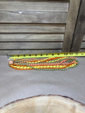 Vintage Multi-Strand Plastic Beaded Necklace