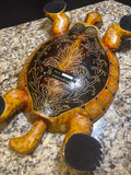 Hand Painted Turtle Box - Castilian Imports (AS IS)