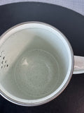 Hallmark Mitford Snowman Enamelware Coffee Pot