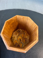 Betsy Krieg Salm Double Signed Hand Painted Octagonal Lidded Box