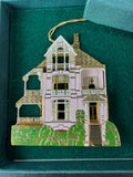 Drayton House Sheila’s Historical Cottage Metal Ornament in Box