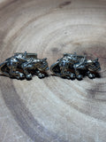 Swank Panther Cuff Links