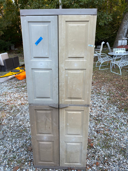 Plastic Garage Shelving Unit (Two Available)