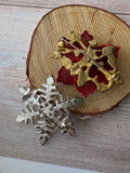 Pair of Winter/Holiday Brooches (D)