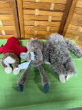 Sloth Plush Lot A, 3 pc