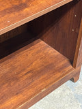 Pressed Wood Bookcase with Cardboard Backing