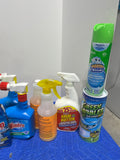 Cleaning Lot AA, Most products at least half full