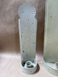 3-Piece Shabby Chic Candle Holders With 4 Candles