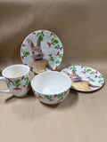 Radish Mopsy Bunny 4-Piece Set (B)