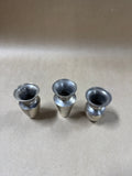 Restoration Silver Tone Bud Vase - Set Of 3