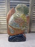 Large, Heavy Wooden Fish