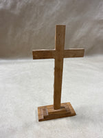 Wood And Metal Crucifix