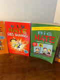 Big Nate Paperback Book Lot, 7 books