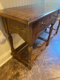 Pennsylvania House Oak Console with 2 Drawers