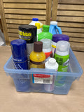 Lot of Household Cleaners - THESE ARE PREOWNED. MOST ARE 1/2 FULL TO FULL (A)