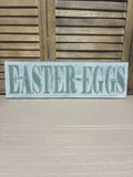 Easter Egg Sign