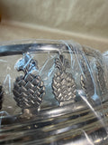 Pineapple Pewter Wine Coaster - Appears Unused