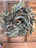 Winter Green Eucalyptus Wreath