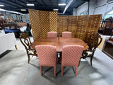 Dining Set: Double Pedestal Table, (2) Leaves, (6) Chairs, Unbranded***HEAVY ITEM***READ DETAILS ON PICK UP POLICY***