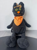 Halloween Plush Black Cat
